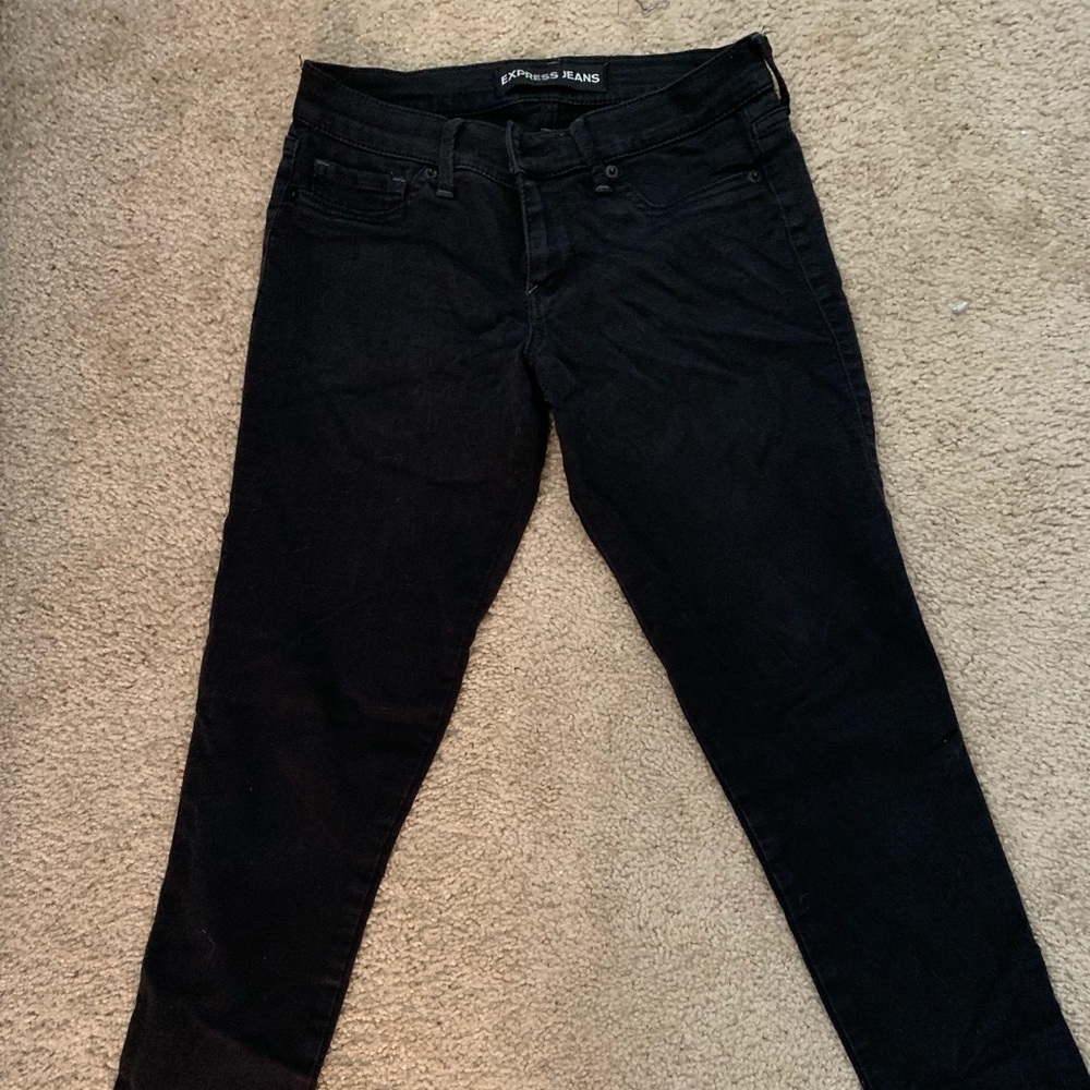 Express black jeans size 6S